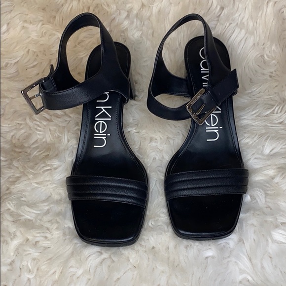 Calvin Klein Shoes - Calvin Klein Black Sandals